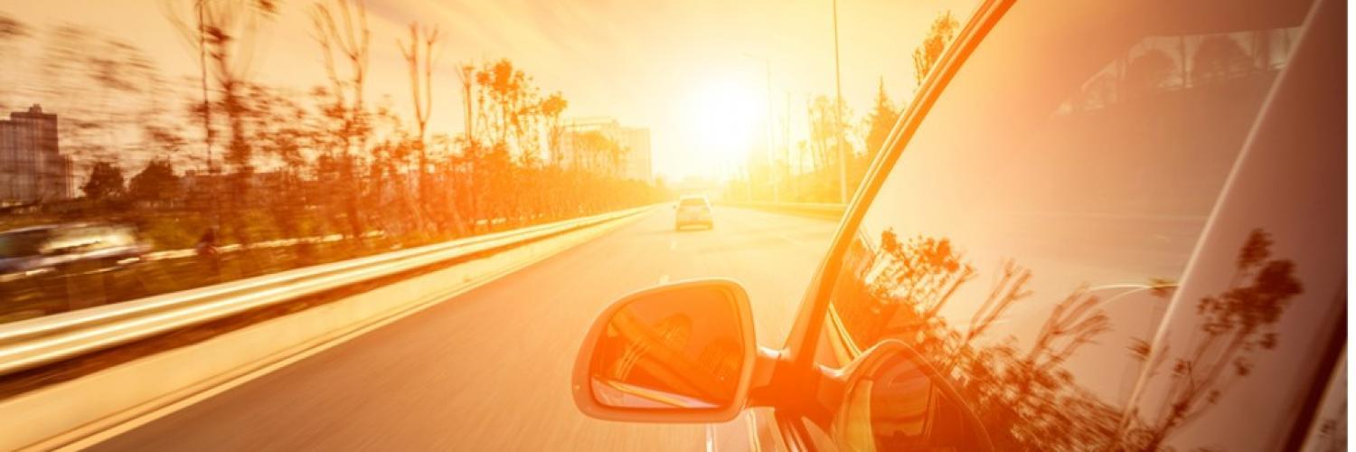 Car sunset Car sunset