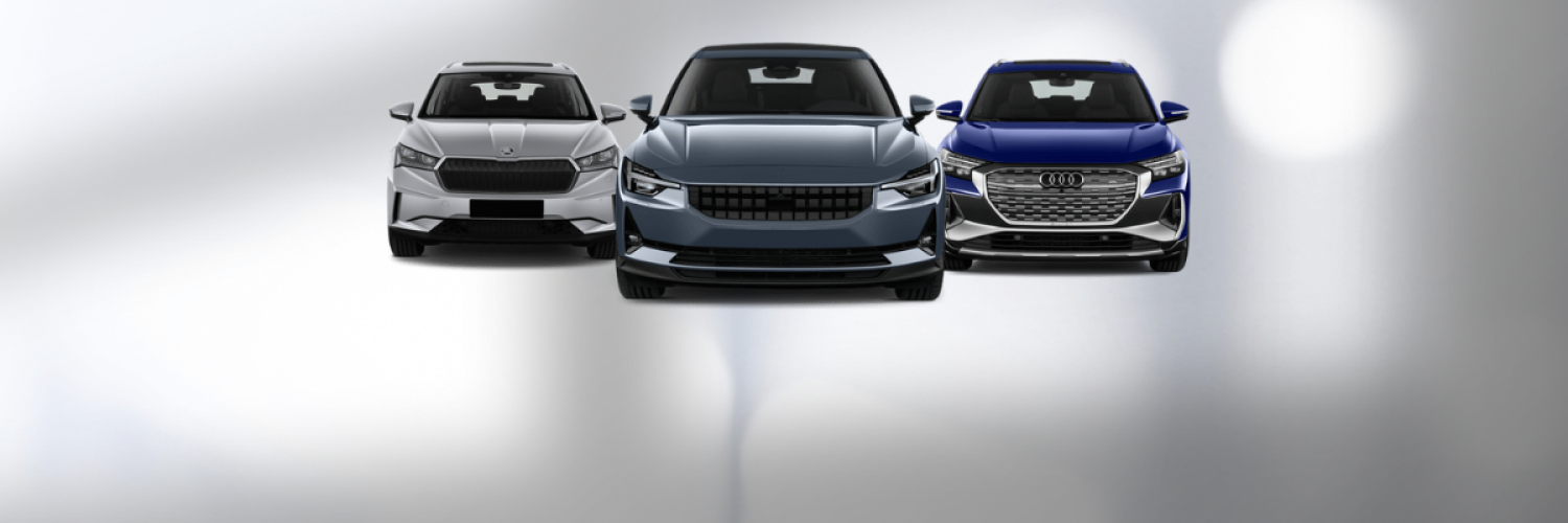 Skoda Enyaq, Polestar 2 og Audi Q4